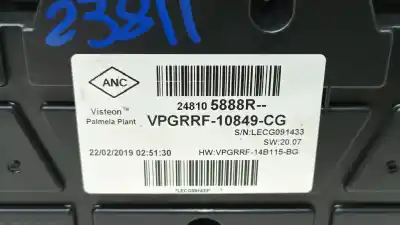 Second-hand car spare part dashboard for renault clio iv (bh_) 0.9 tce 90 oem iam references 248105888r  248105888r