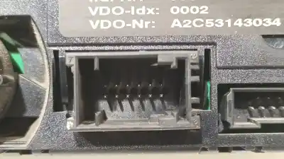 Peça sobressalente para automóvel em segunda mão comando de sofagem (chauffage / ar condicionado) por bmw 1 (e87) 118 d referências oem iam 64119199259  64116981120