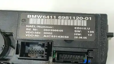 Peça sobressalente para automóvel em segunda mão comando de sofagem (chauffage / ar condicionado) por bmw 1 (e87) 118 d referências oem iam 64119199259  64116981120