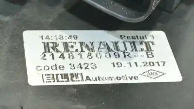 Автозапчасти б/у электрический вентилятор за renault clio iv (bh_) 0.9 tce 90 ссылки oem iam 214818009r  214818009r