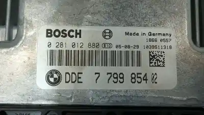 Peça sobressalente para automóvel em segunda mão centralina de motor uce por bmw 1 (e87) 118 d referências oem iam 13617808124 0281012880 7799854
