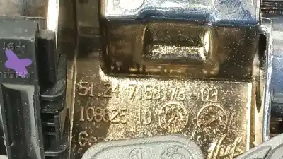 Peça sobressalente para automóvel em segunda mão puxador exterior de mala por bmw 1 (e87) 118 d referências oem iam 51247153173  51247153173