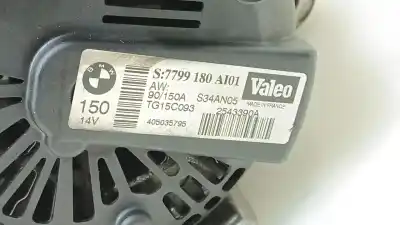 Pezzo di ricambio per auto di seconda mano alternatore per bmw 1 (e87) 118 d riferimenti oem iam 12317799180 tg15c093 7799180