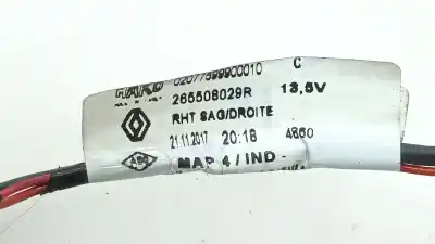 Автозапчасти б/у внутренний правый задний фонарь за renault clio iv (bh_) 0.9 tce 90 ссылки oem iam 265508029r  265508029r