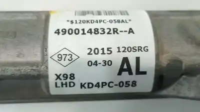 Автозапчастина б/у рульмова рейка для renault clio iv (bh_) 1.5 dci 75 посилання на oem iam 490014832r 2015120srg 490014832r