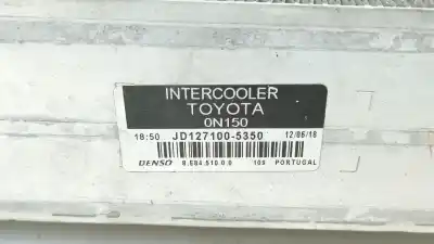 Peça sobressalente para automóvel em segunda mão intercooler por toyota auris (_e15_) 1.4 d-4d (nde150_) referências oem iam 179000n040  jd1271005350