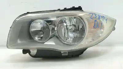 Second-hand car spare part left headlight for bmw 1 (e87) 116 i oem iam references 63126924485 89310911 63126924485