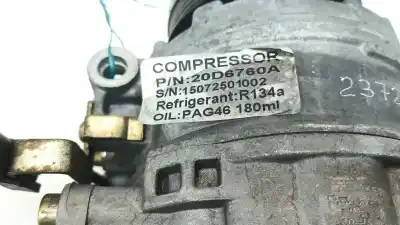 Peça sobressalente para automóvel em segunda mão compressor de ar condicionado a/a a/c por bmw 5 (e60) 525 d referências oem iam 64509174802 20d6760a 20d6760a