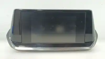 Second-hand car spare part multifunction display for peugeot 208 ii (ub_, up_, uw_, uj_) 1.5 bluehdi 100 oem iam references 9838129680  9838129680
