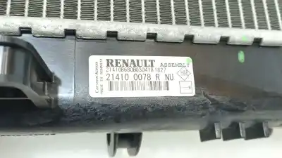 Second-hand car spare part water radiator for dacia logan ii 1.5 dci oem iam references 214100078r  214100078r