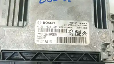 Second-hand car spare part ecu engine control for peugeot 208 ii (ub_, up_, uw_, uj_) 1.5 bluehdi 100 oem iam references 9818703480 0281036205 9818703480
