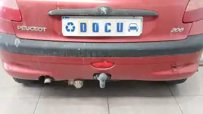 Second-hand car spare part rear bumper for peugeot 206 fastback (2a/c) 1.9 d oem iam references 7410l5