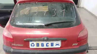 Second-hand car spare part tailgate for peugeot 206 fastback (2a/c) 1.9 d oem iam references 8701r5