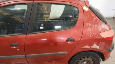 Second-hand car spare part rear left door for peugeot 206 fastback (2a/c) 1.9 d oem iam references 900678