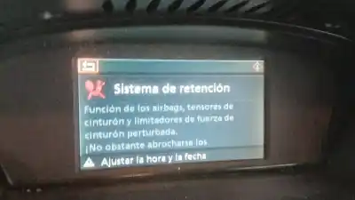 Peça sobressalente para automóvel em segunda mão display gps / multimídia por bmw 5 (e60) 525 d referências oem iam 65829193758