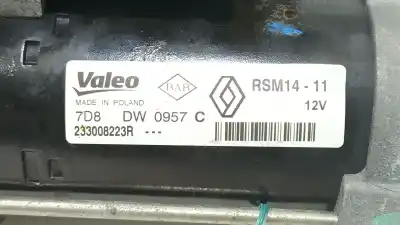 Second-hand car spare part starter motor for dacia logan ii 1.5 dci oem iam references 233008223r  233008223r