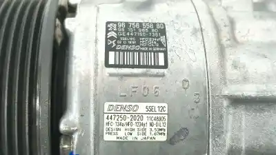 Second-hand car spare part air conditioning compressor for peugeot 208 ii (ub_, up_, uw_, uj_) 1.5 bluehdi 100 oem iam references 9815198580 4471507361 9815198580