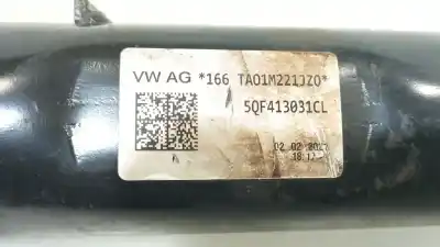 Second-hand car spare part front left shock absorber for skoda kodiaq (ns7, nv7, ns6) 2.0 tdi oem iam references 5qf413031cl  5qf413031cl