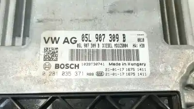 Second-hand car spare part ecu engine control for skoda kodiaq (ns7, nv7, ns6) 2.0 tdi oem iam references 05l907309b 0281035371 05l907309b