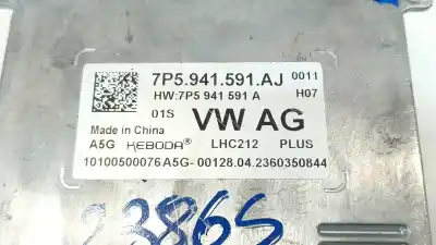 Автозапчастина б/у блок управління ксеноновими фарами для skoda kodiaq (ns7, nv7, ns6) 2.0 tdi посилання на oem iam 7p5941591aj  7p5941591aj