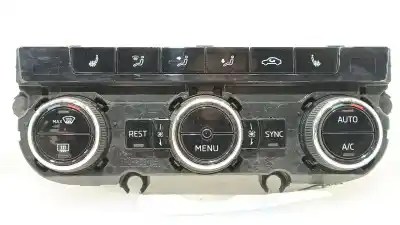 Peça sobressalente para automóvel em segunda mão comando de sofagem (chauffage / ar condicionado) por skoda kodiaq (ns7, nv7, ns6) 2.0 tdi referências oem iam 565907044bqwhs  565907044bqwhs