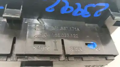 Second-hand car spare part left front power window switch for seat leon (1p1) 2.0 tdi 16v oem iam references 7l6959857e  7l6959857e