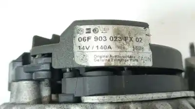 Second-hand car spare part alternator for seat leon (1p1) 2.0 tdi oem iam references 06f903023fx  06f903023fx