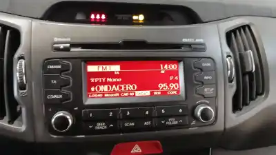 Tweedehands auto-onderdeel audiosysteem / radio-cd voor kia sportage iii (sl) 1.7 crdi oem iam-referenties 961603u230wk