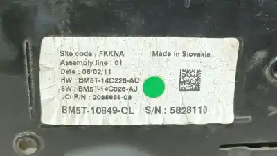Peça sobressalente para automóvel em segunda mão quadrante por ford focus iii 1.6 tdci referências oem iam 1879756  bm5t10849cl