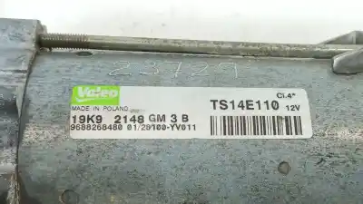 Second-hand car spare part starter motor for citroen berlingo multispace (b9) 1.6 hdi 75 16v oem iam references 5802fg  9688268480