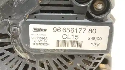 Second-hand car spare part alternator for citroen berlingo multispace (b9) 1.6 hdi 75 16v oem iam references 5705as  9665617780