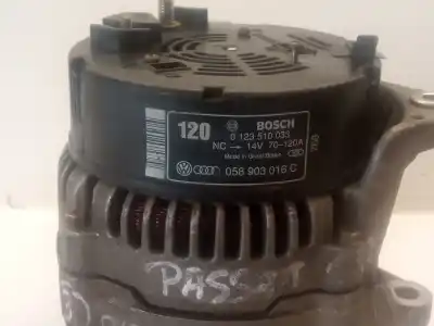 Piesă de schimb auto la mâna a doua alternator pentru volkswagen passat berlina (3b2) highline referințe oem iam 0123510033 058903016c 0123510033