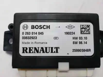 Second-hand car spare part electronic module for renault clio iv 0.9 oem iam references 259905848r  
