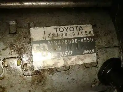 Peça sobressalente para automóvel em segunda mão motor de arranque por toyota yaris (ksp9/scp9/nlp9) blue referências oem iam 281000j050  ms4280004550