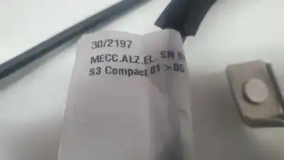 Second-hand car spare part driver left window regulator for bmw serie 3 coupe (e46) 3.2 24v cat oem iam references 106062217  