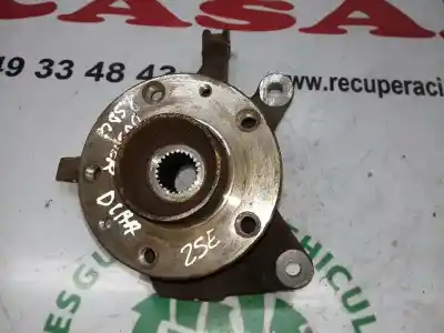 Second-hand car spare part front left knuckle for dacia duster ambiance 4x2 oem iam references m25n  