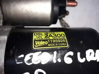 Pezzo di ricambio per auto di seconda mano motorino di avviamento per kia cee´d active riferimenti oem iam 361002a300  1195925