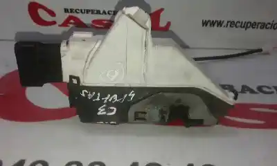 Peça sobressalente para automóvel em segunda mão fechadura da porta dianteira direita por citroen c3 collection referências oem iam 006246 a048069 2212m1810i4