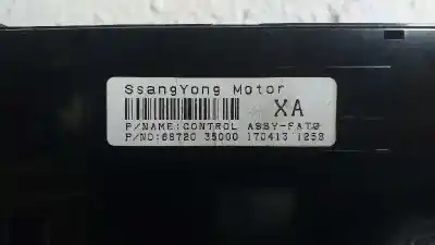 Автозапчасти б/у отопление / кондиционирование воздуха за ssangyong tivoli crystal 4x2 ссылки oem iam 6872035000  