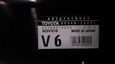Автозапчастина б/у електронний модуль для lexus is200 (ds2/is2) 220d посилання на oem iam 8954053221  
