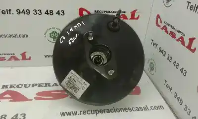 Second-hand car spare part BRAKE SERVO for CITROEN C3  OEM IAM references 0204705492 88MD60 9672460680