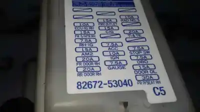 Pezzo di ricambio per auto di seconda mano modulo elettronico per lexus is200 (ds2/is2) 250 v6 riferimenti oem iam 8273053022  8267253040