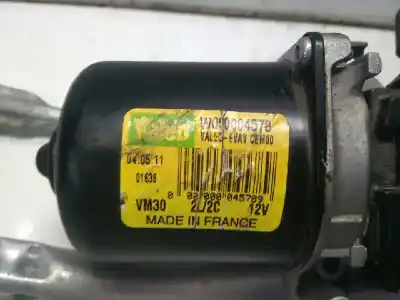 Peça sobressalente para automóvel em segunda mão motor do limpa para brisas por citroen c3 collection referências oem iam w000004578  