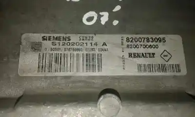 Second-hand car spare part ecu engine control for renault twingo gt oem iam references s120202114a 8200700600 8200783095