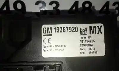 Second-hand car spare part fuse box unit for opel corsa d innovation oem iam references 13367920 28303062 401154265