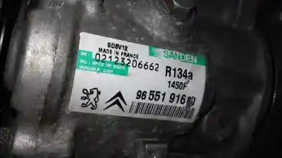 Peça sobressalente para automóvel em segunda mão compressor de ar condicionado a/a a/c por citroen c2 furio referências oem iam 9655191680  1450f