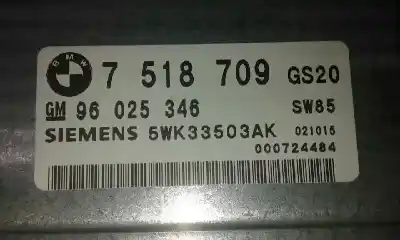 Second-hand car spare part ecu engine control for bmw x5 (e53) 3.0d oem iam references 7518709 7525226 96025346