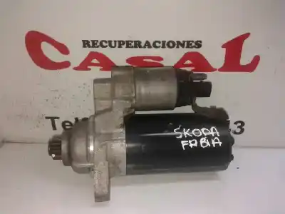 Recambio de automóvil de segunda mano de MOTOR ARRANQUE para SKODA FABIA (5J2 )  referencias OEM IAM 0001123018  02T911024