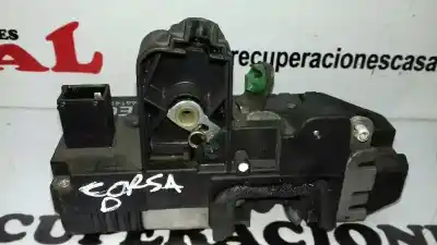 Автозапчасти б/у замок задней левой двери за opel corsa d sport ссылки oem iam 24414138  