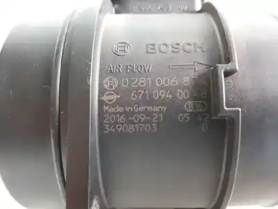 Автозапчасти б/у расходомер воздуха за ssangyong rodius ii 2.0 xdi ссылки oem iam 6710940048  0281006874